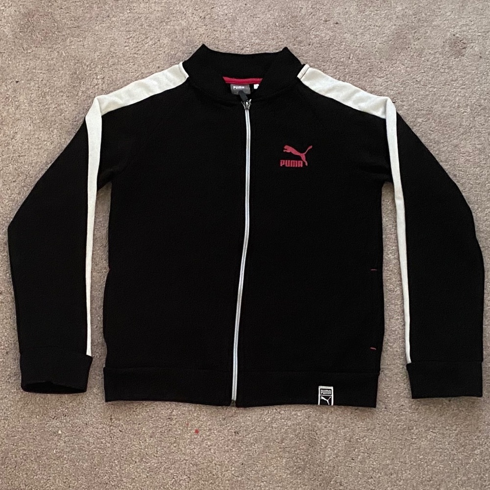 Puma zip up sweater